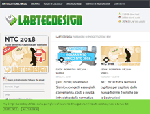 Tablet Screenshot of labtecdesign.com